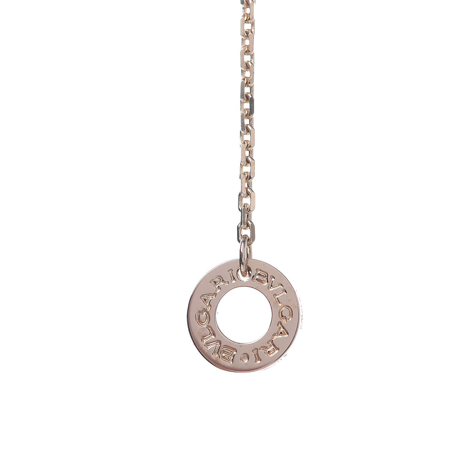 Bulgari 18K Rose Gold Diamond Turquoise Divas' Dream Pendant Necklace 6 of 7