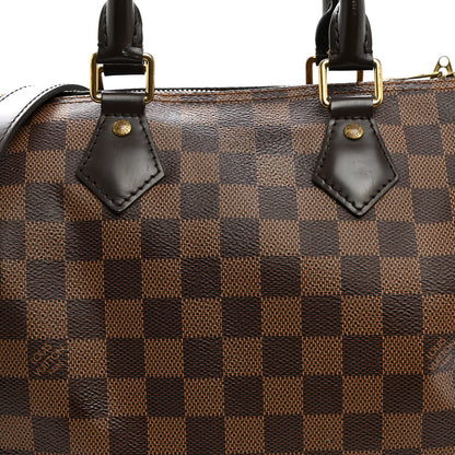 Louis Vuitton Damier Ebene Speedy Bandouliere 25 8 of 10