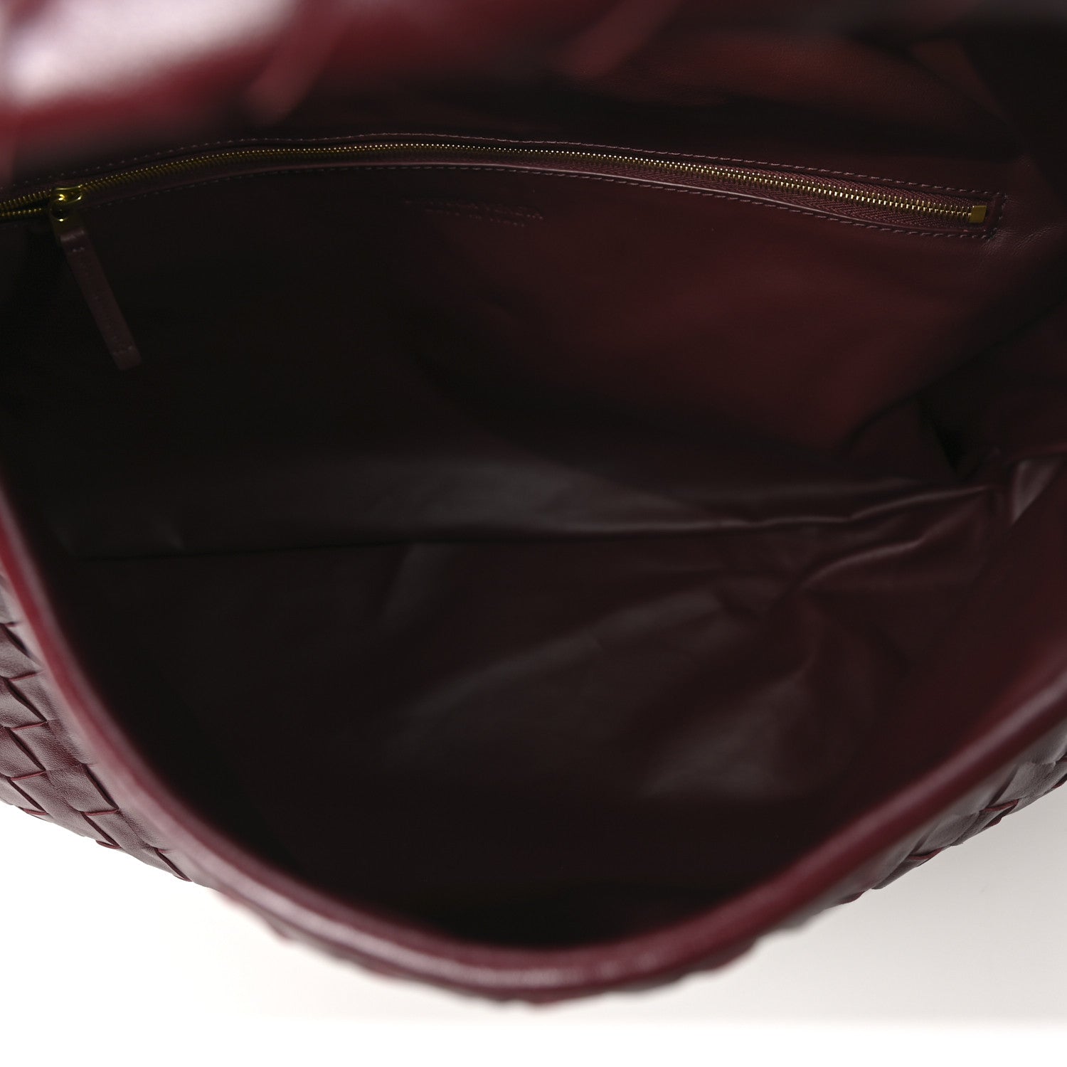 Bottega Veneta Calfskin Intrecciato Large Hop Barolo 5 of 9