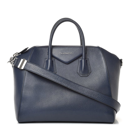 Givenchy Sugar Goatskin Medium Antigona Deep Blue 1 of 18