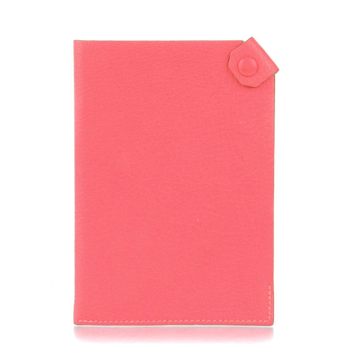 Chevre Mysore Tarmac PM Passport Holder Rose Lipstick