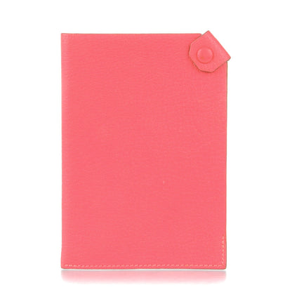 Hermes Chevre Mysore Tarmac PM Passport Holder Rose Lipstick 1 of 8