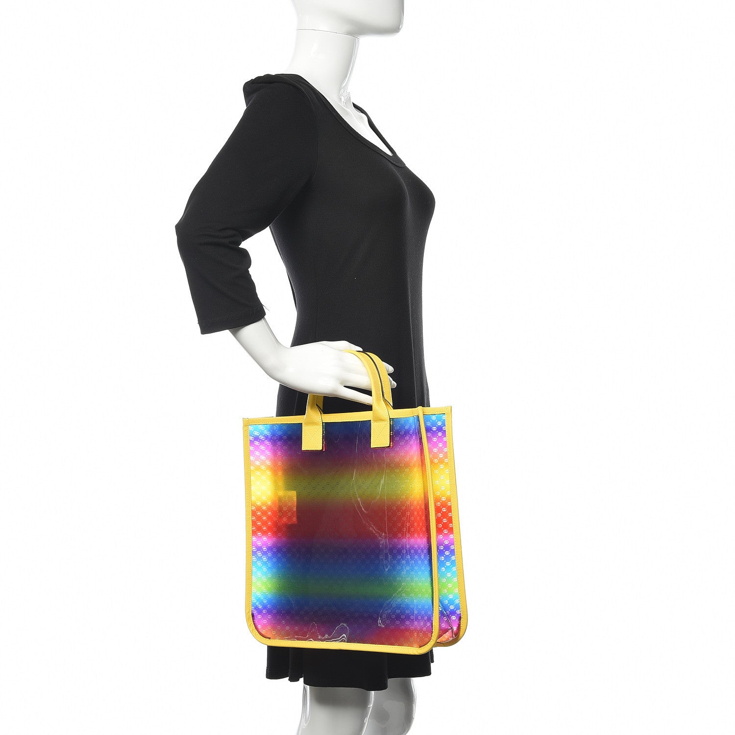 Gucci Textured Vinyl Kids GG Tote Multicolor 2 of 10