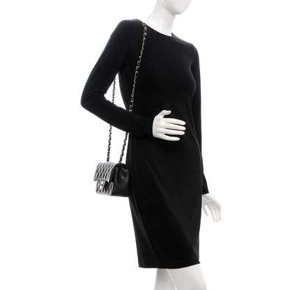 Chanel Caviar Quilted Mini Rectangular Flap Black 2 of 8
