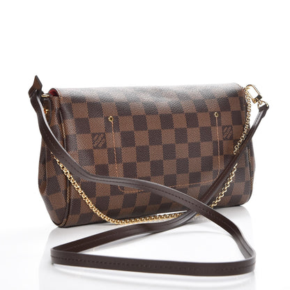 Louis Vuitton Damier Ebene Favorite MM 3 of 9
