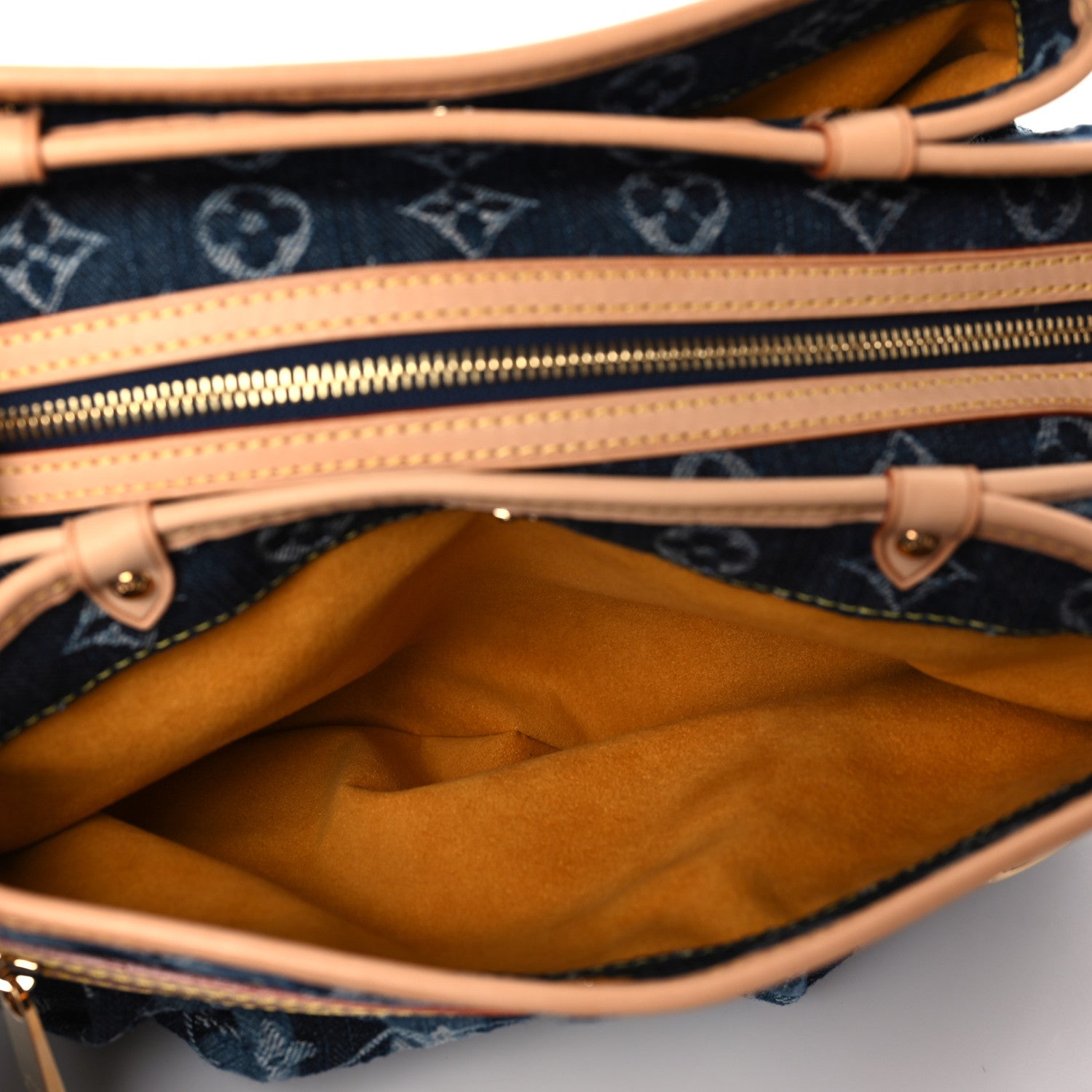 Louis Vuitton Denim Raye Porte Epaule MM 6 of 10