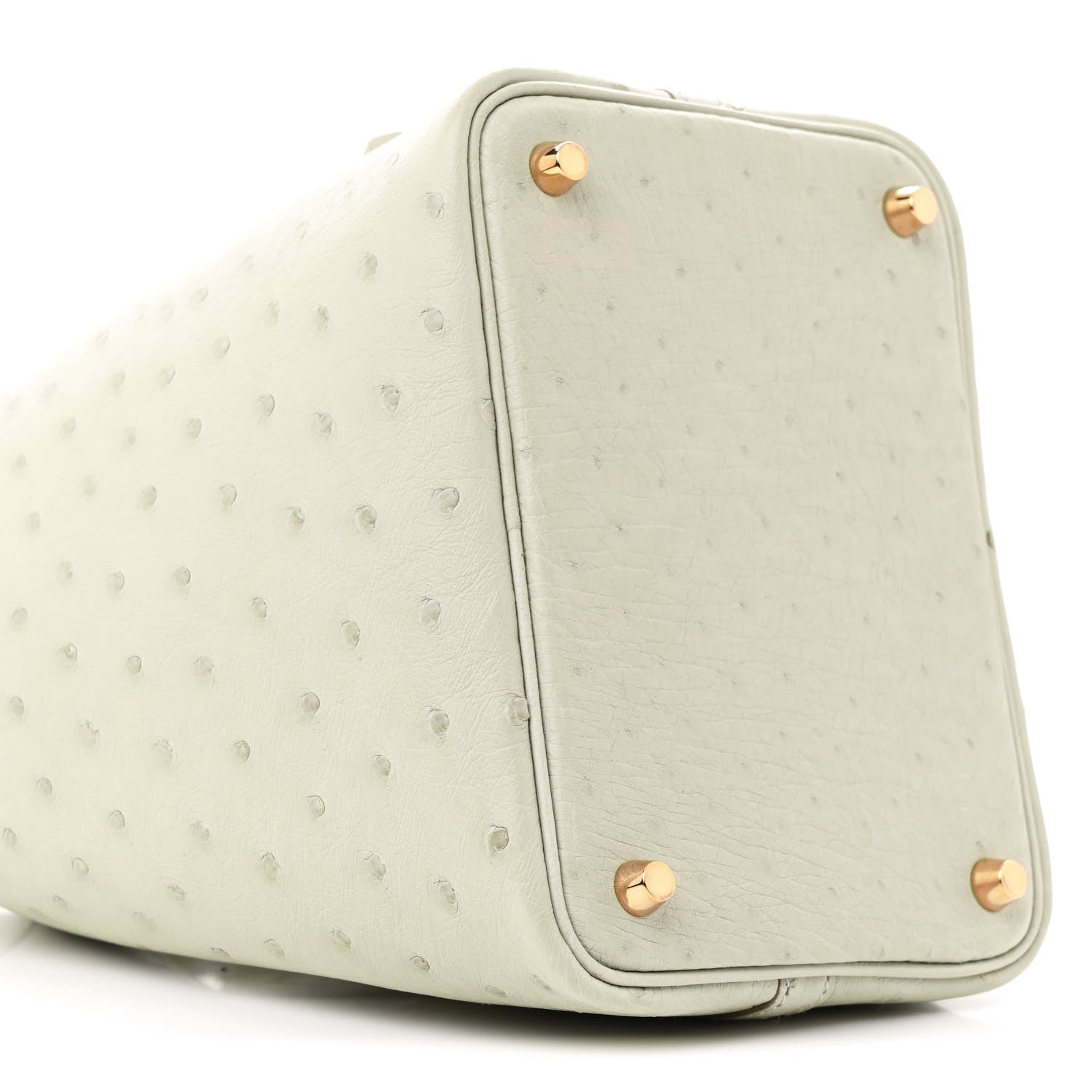 Hermes Ostrich Picotin Lock 18 Gris Perle 9 of 15