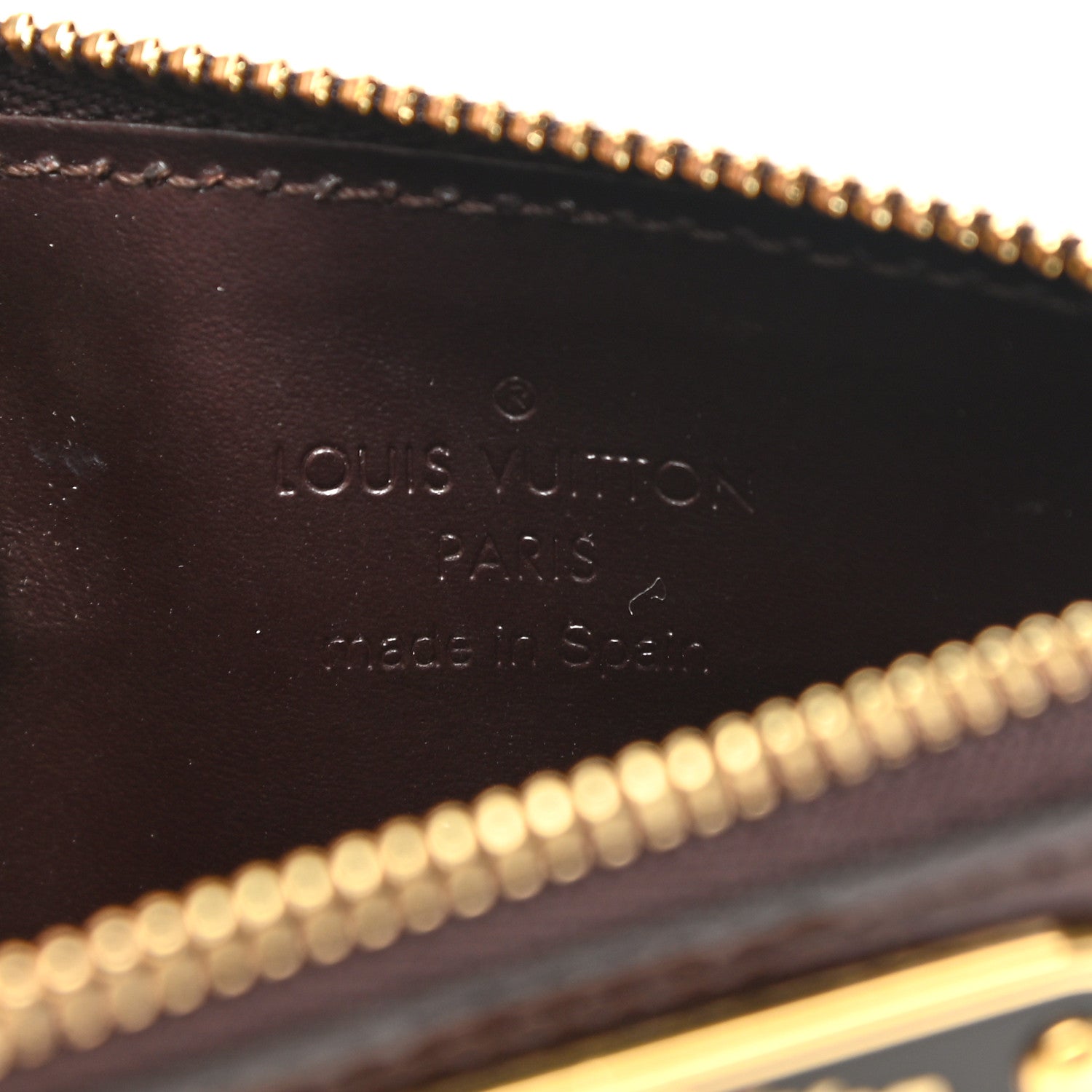 Louis Vuitton Vernis Key Pouch Amarante 6 of 7