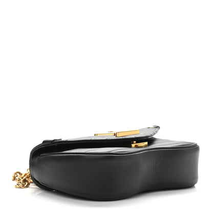 Louis Vuitton Calfskin New Wave Chain PM Black 4 of 8