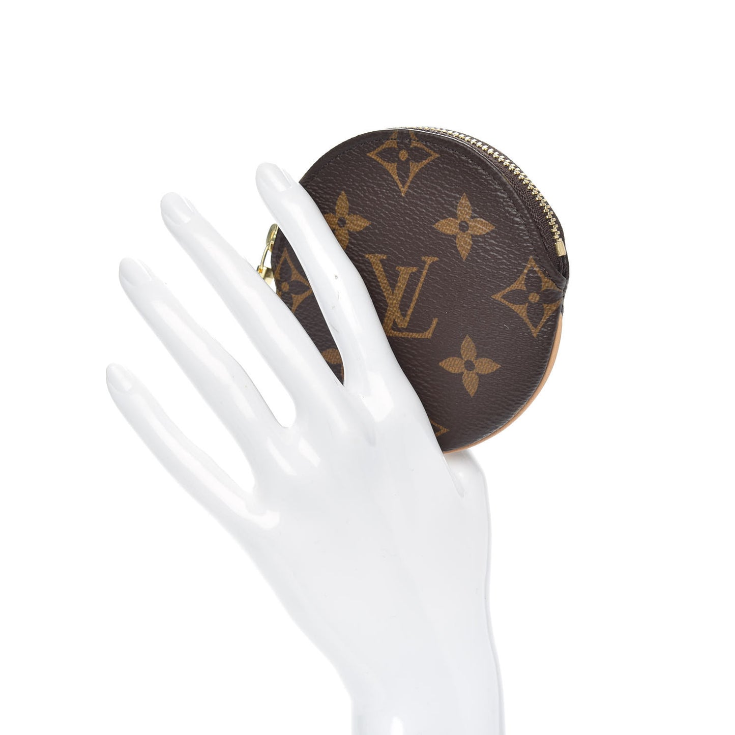 Monogram Round Coin Purse