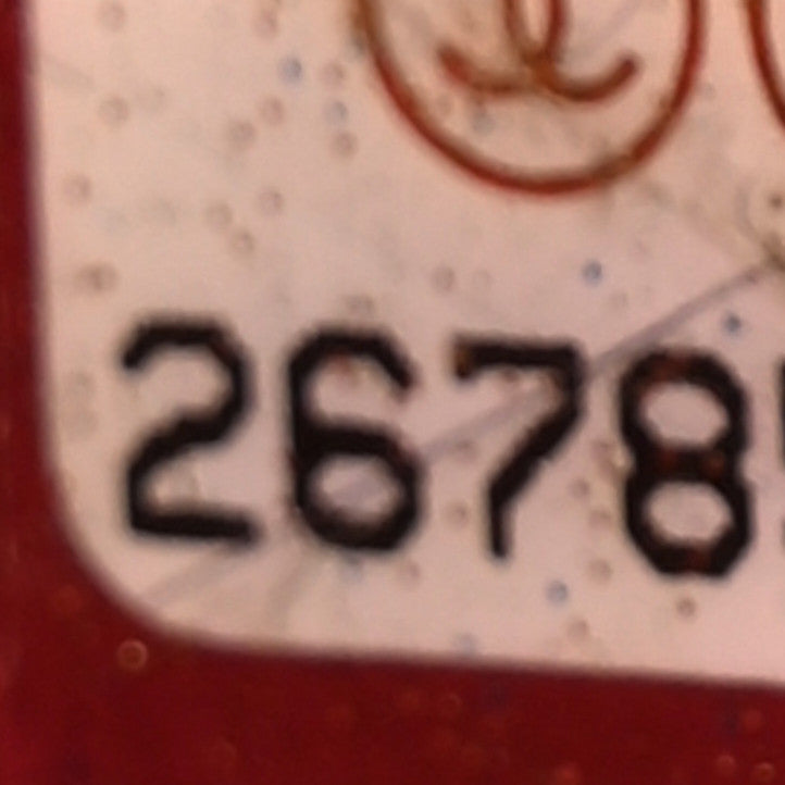 Calfskin Stitched Flap Red