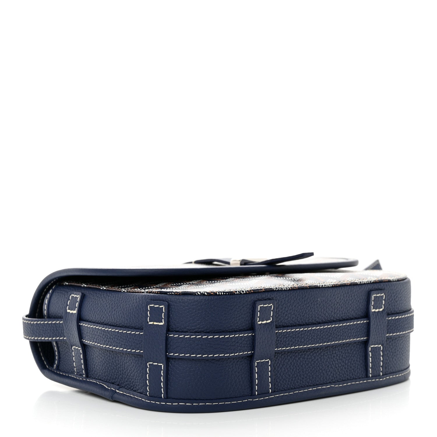 Goyard Goyardine Belvedere II PM Messenger Bag Navy 4 of 12