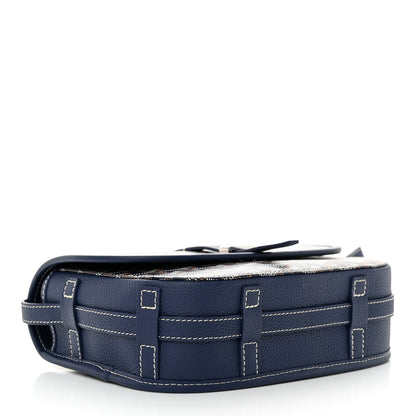 Goyard Goyardine Belvedere II PM Messenger Bag Navy 4 of 12