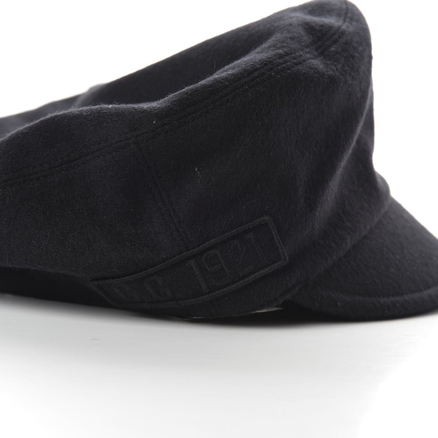 Wool Military Badges Cap XL Black