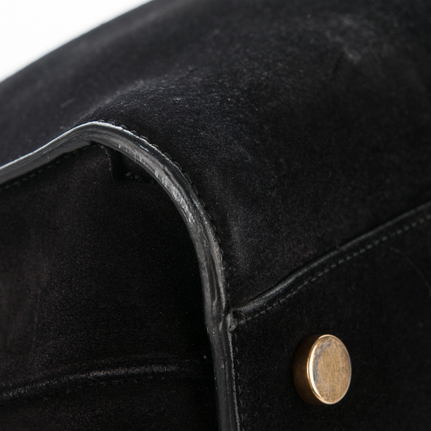 Saint Laurent Suede Large Sac de Jour Carryall Black 8 of 12