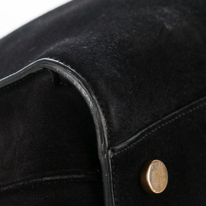 Saint Laurent Suede Large Sac de Jour Carryall Black 8 of 12