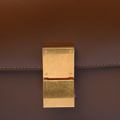 Celine Box Calfskin Medium Classic Box Flap Bag Camel 11 of 11