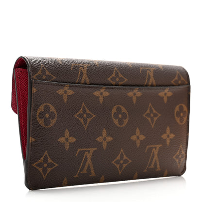 Louis Vuitton Monogram Jeanne Wallet Fuchsia 4 of 13