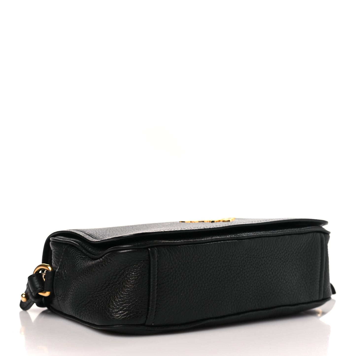 Vitello Phenix Crossbody Bag Black