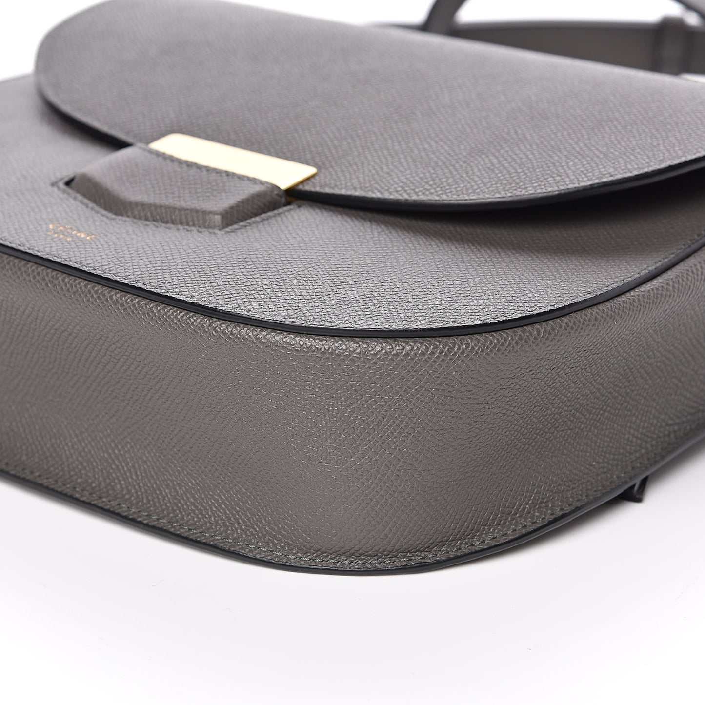 Grained Calfskin Compact Trotteur Stone