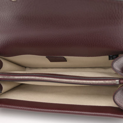 Gucci Dollar Calfskin Crystal Small Dionysus Shoulder Bag Vintage Bordeaux 5 of 10