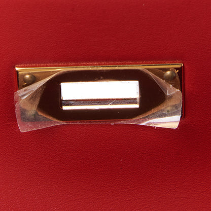 Hermes Tadelakt Kelly Sellier 35 Rouge Vif 23 of 31