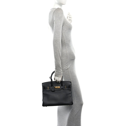 Hermes Epsom BIRKIN 30 Black 2 of 10