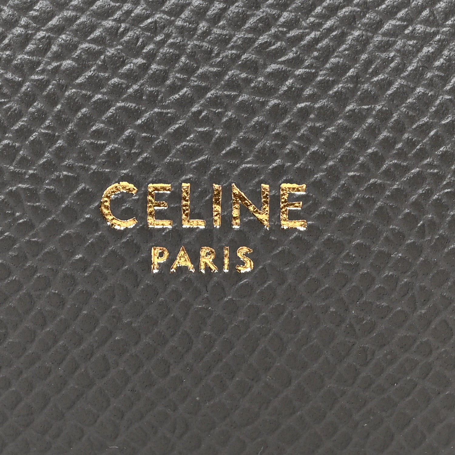 Celine Grained Calfskin Pico Belt Bag Grey 6 of 8