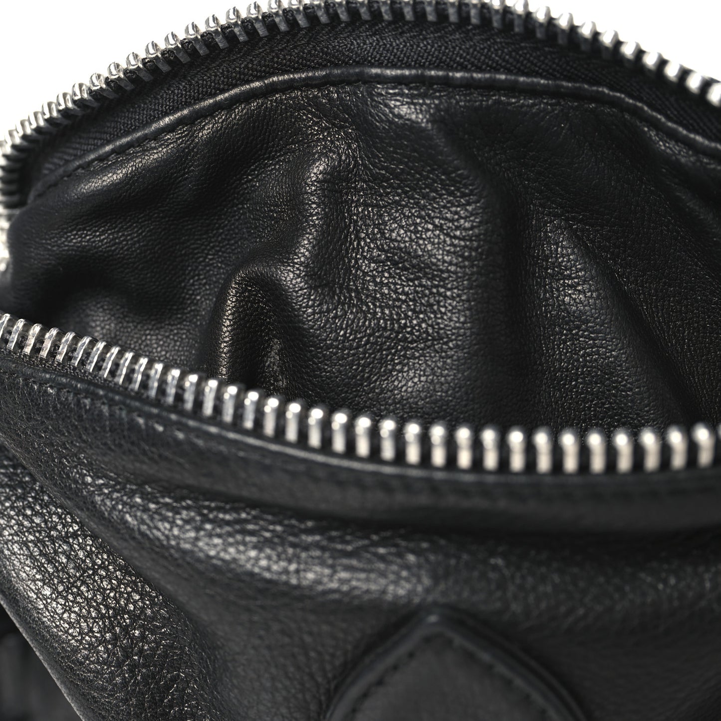 Grained Calfskin Snat Pack Gunslinger Waist Bag Black