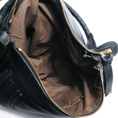 Chloe Calfskin Large Marcie Hobo Black 7 of 7