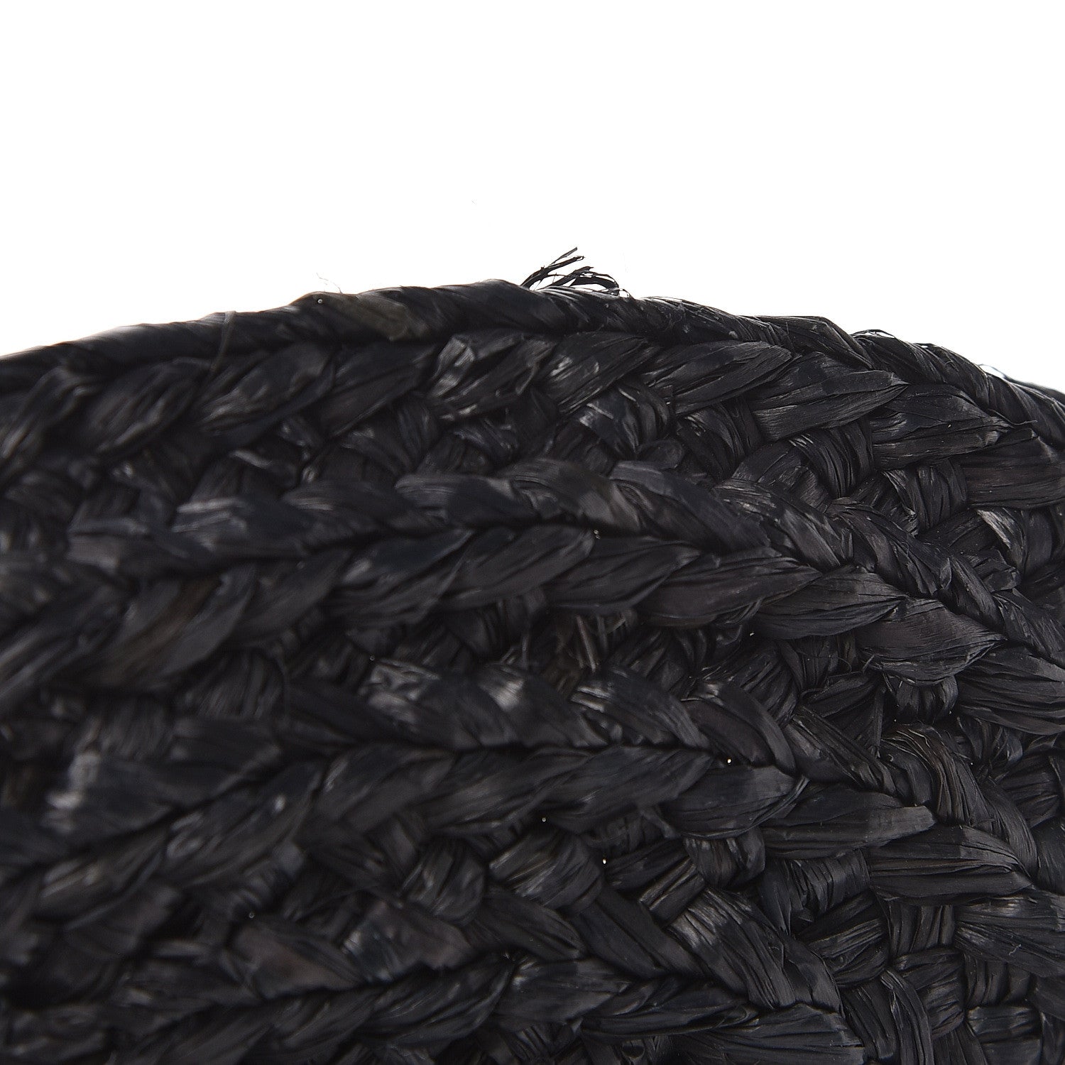 Saint Laurent Raffia Medium Panier Bag Black 12 of 13