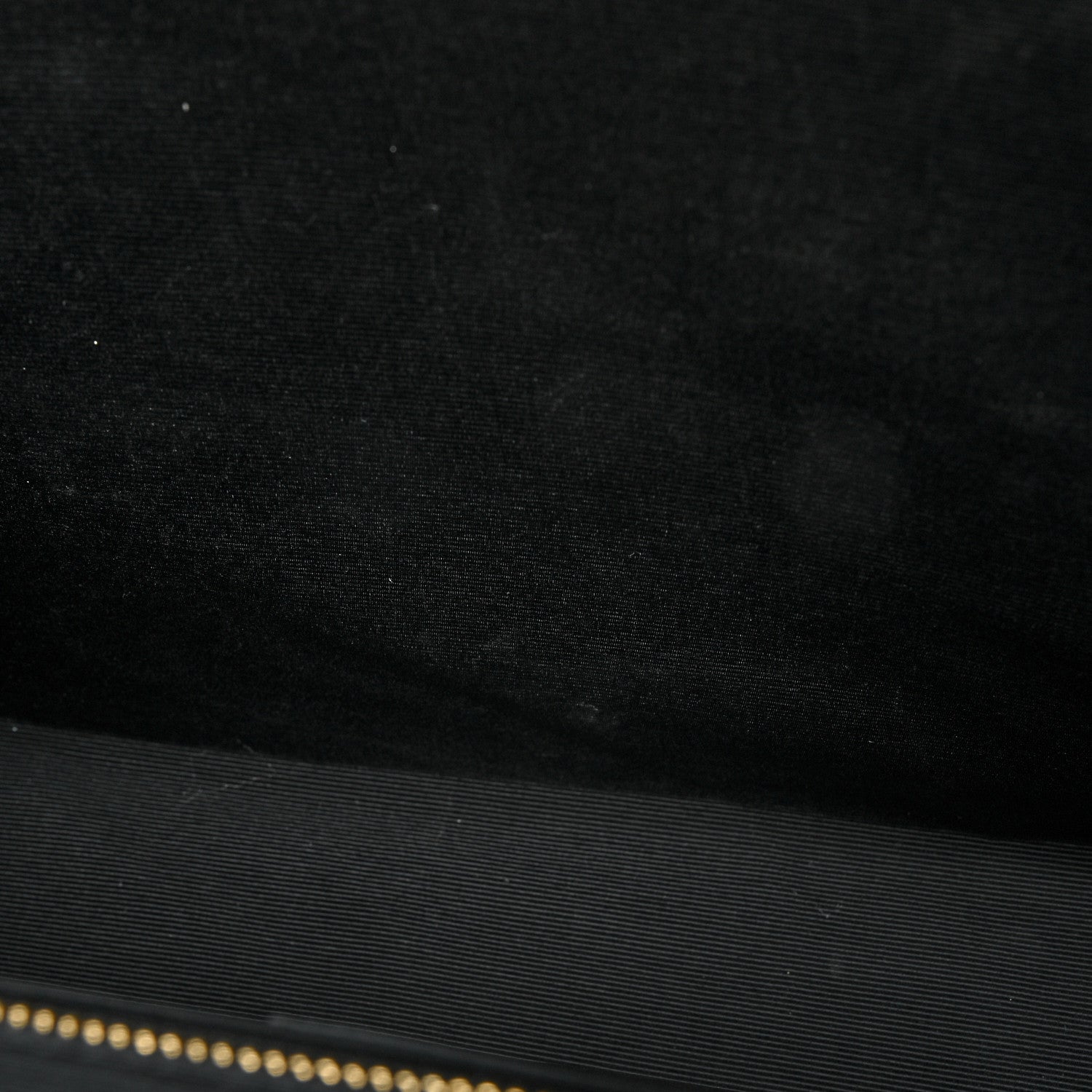 Saint Laurent Grain De Poudre Matelasse Chevron Large Monogram Satchel Black 11 of 16