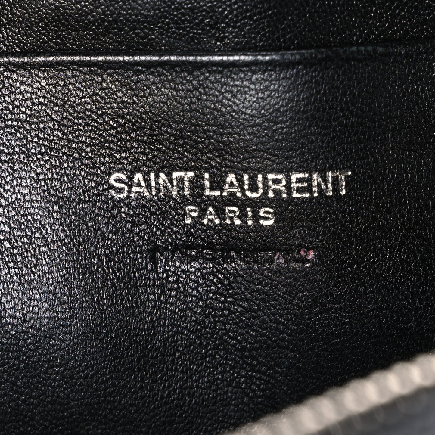 Grain De Poudre Matelasse Monogram Mini Lou Camera Bag Black