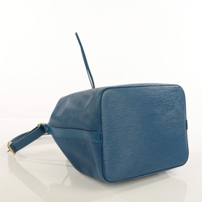 Louis Vuitton Epi Petit Noe Blue 4 of 7