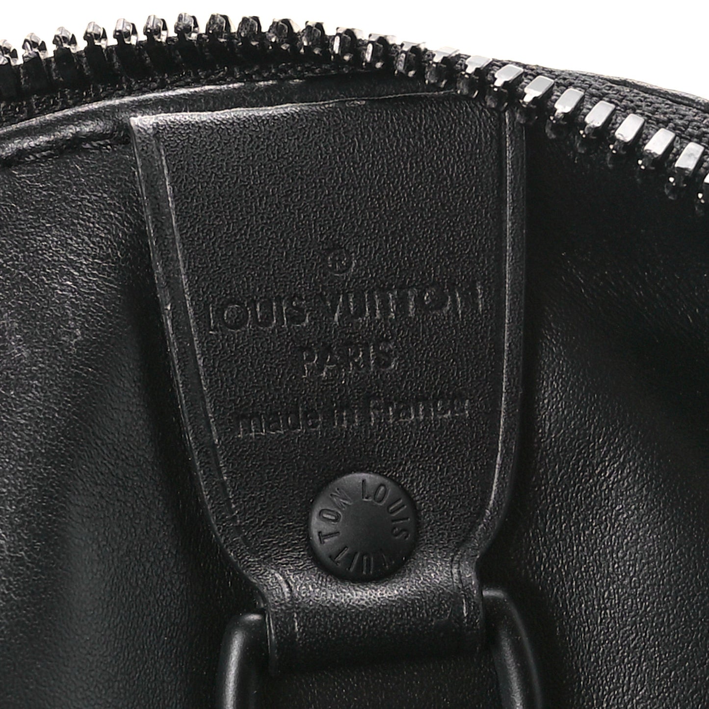 Calfskin Monogram Speedy P9 Bandouliere 30 Ultra Black