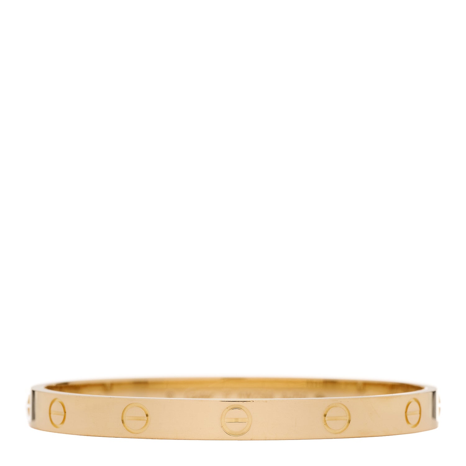 Cartier 18K Yellow Gold LOVE Bracelet 17 1 of 9