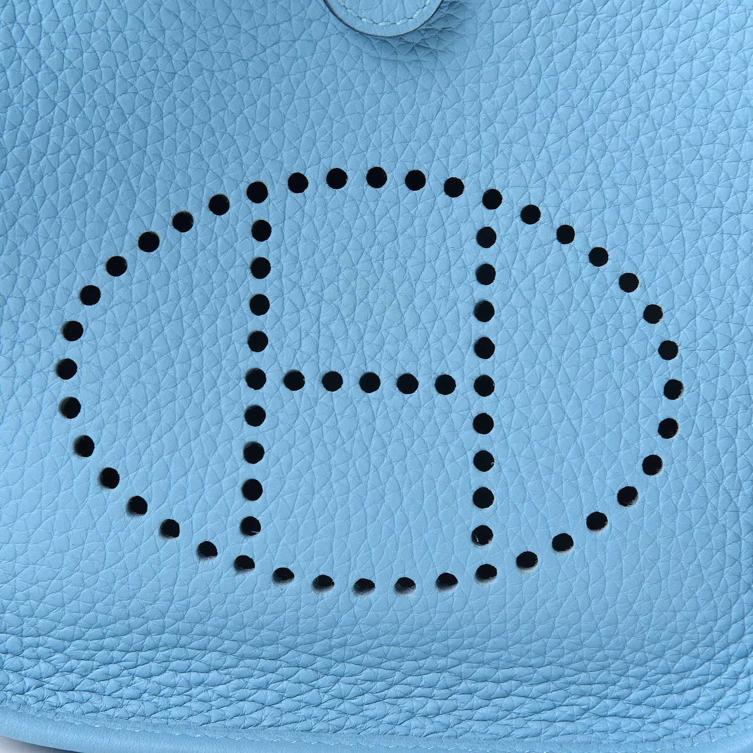 Hermes Taurillon Clemence Amazone Evelyne TPM Bleu Du Nord Vert Verone 11 of 11