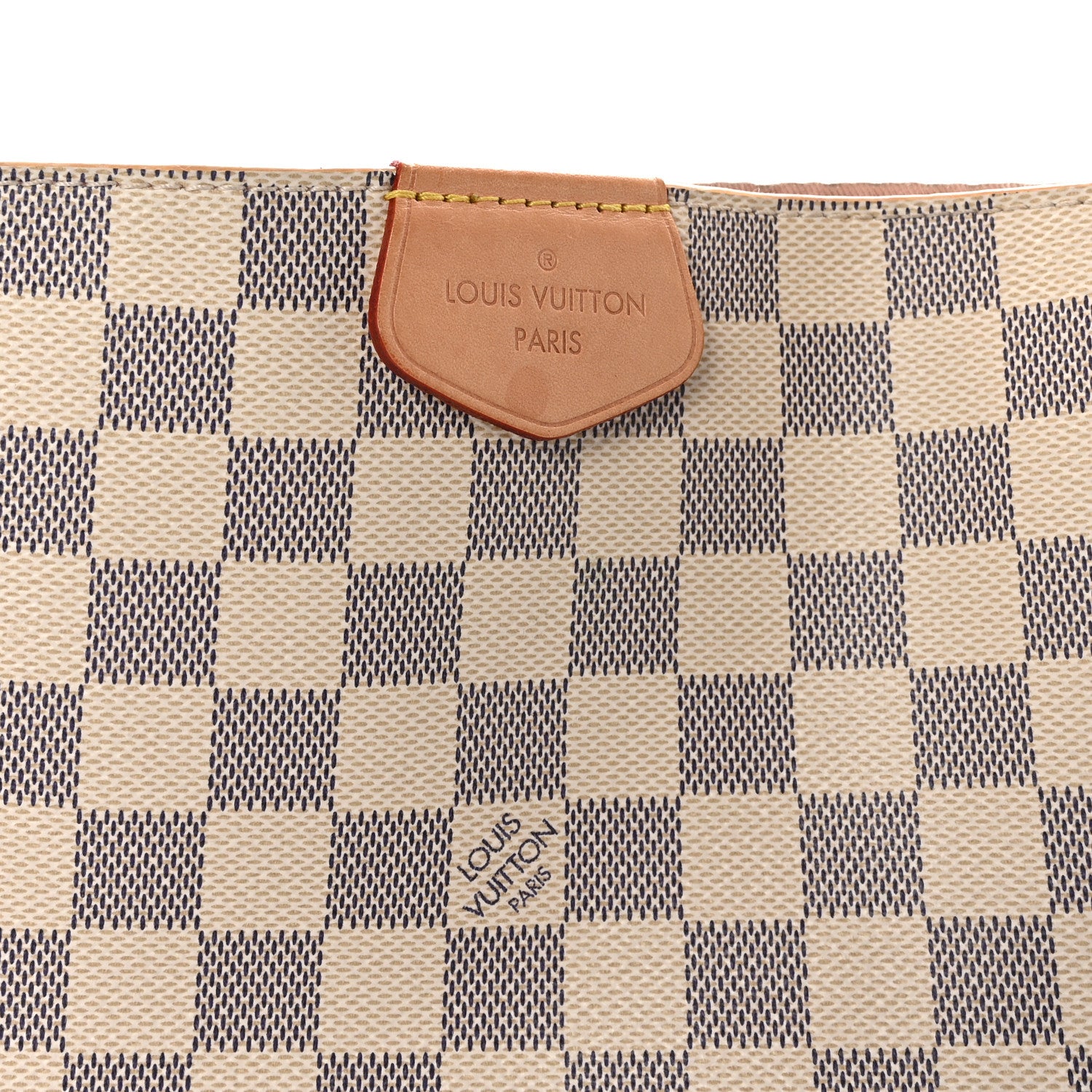 Louis Vuitton Damier Azur Graceful MM Rose Ballerine 7 of 9
