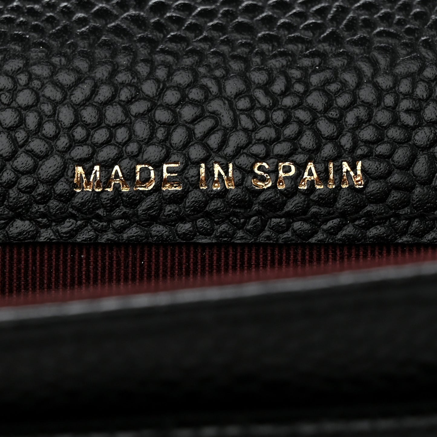 Caviar Quilted Flap Card Holder Black
