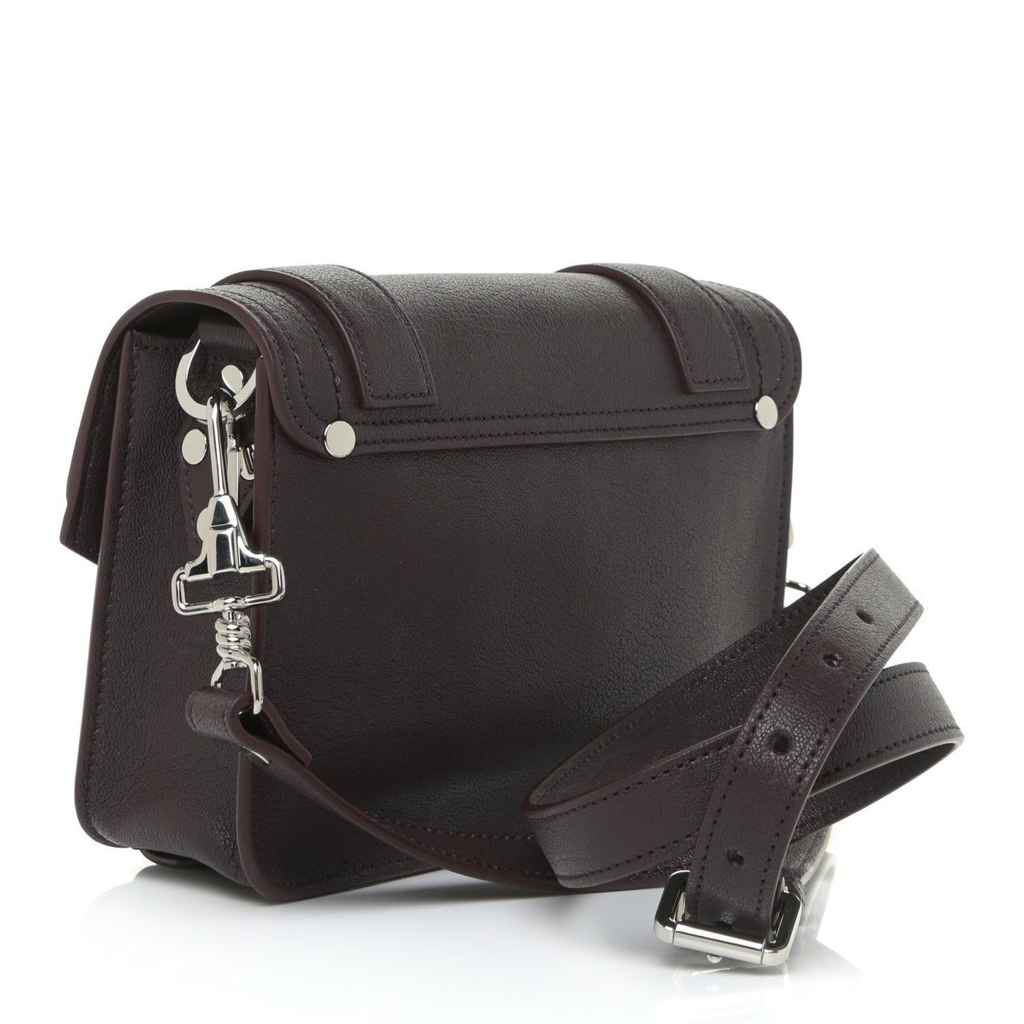 Lambskin PS1 Mini Crossbody Chocolate Plum