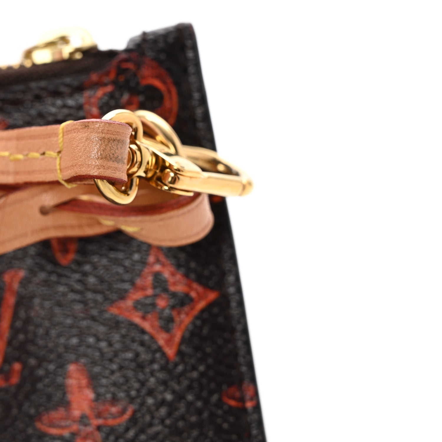 Louis Vuitton Catogram Neverfull MM GM Pochette Marron 9 of 9