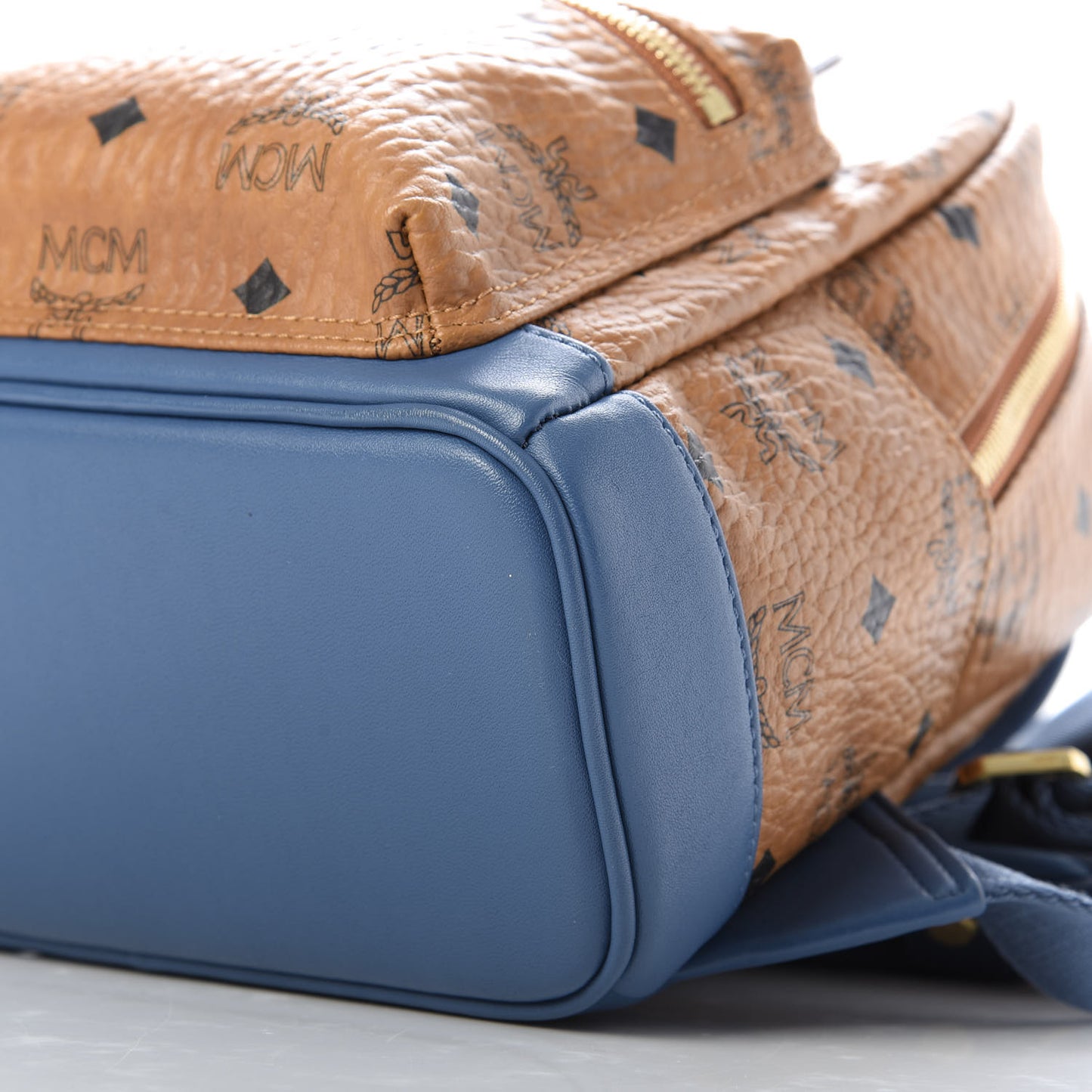 Visetos Mini Stark Backpack Cognac Blue