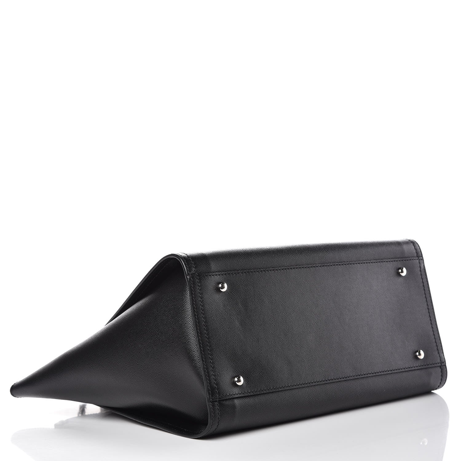 Chanel Caviar Small Studded Deauville Tote Black 4 of 14