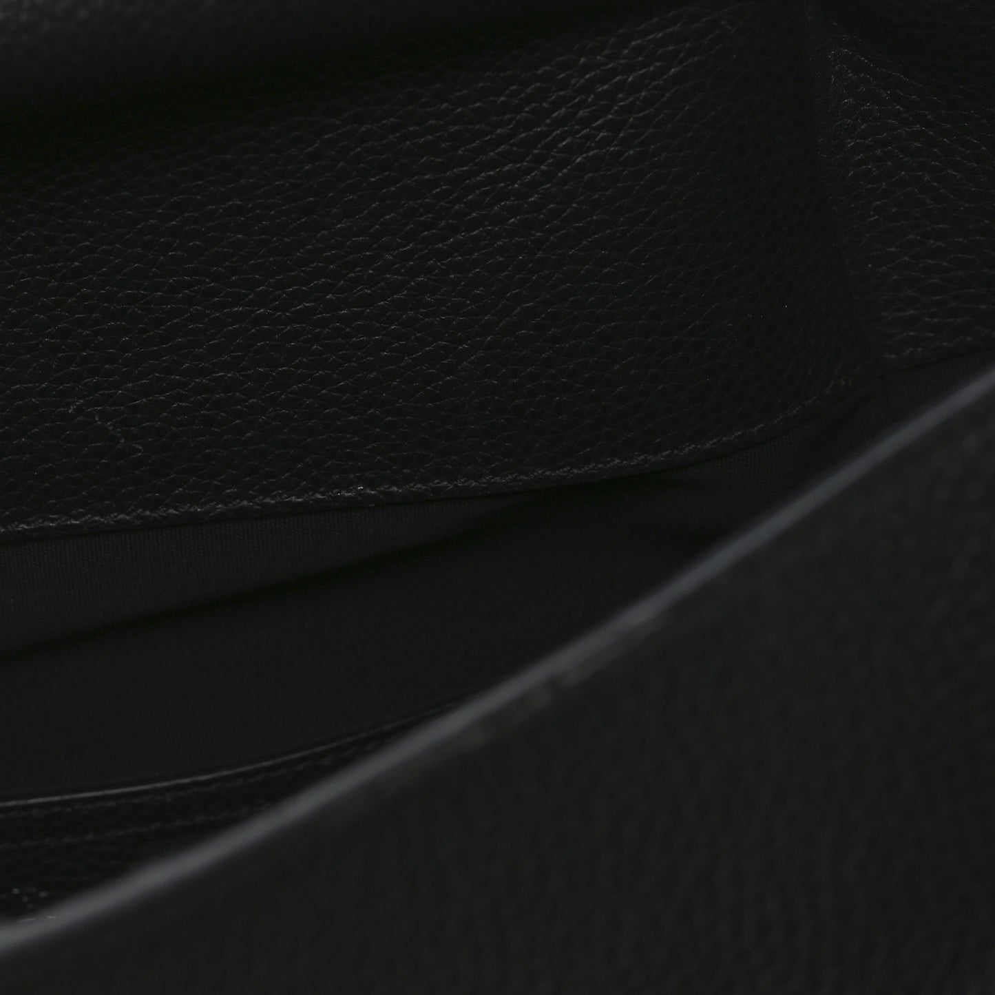 Grained Calfskin Maxi Gallop Backpack Black