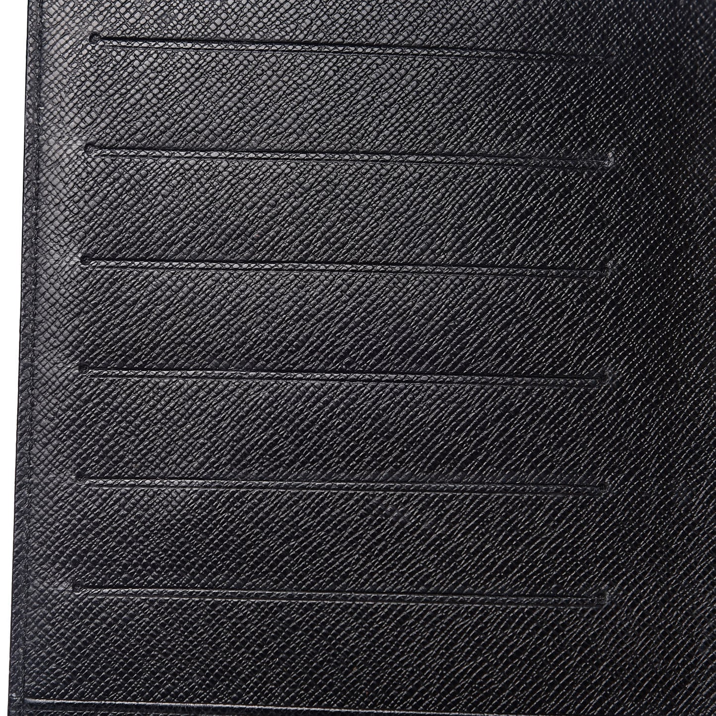 Epi Medium Ring Agenda Cover Black