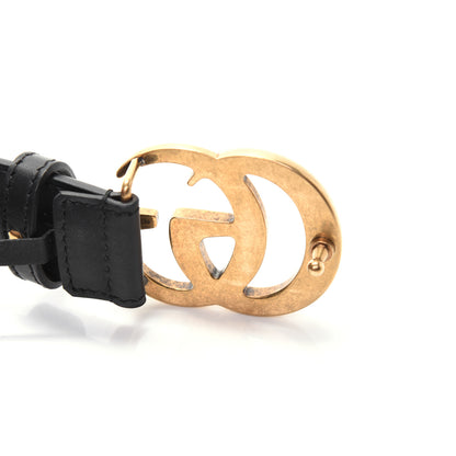 Gucci Calfskin Double G 30mm Belt 75 30 Black 4 of 8