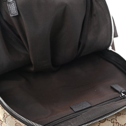Gucci GG Monogram Travel Backpack Dark Brown 4 of 4