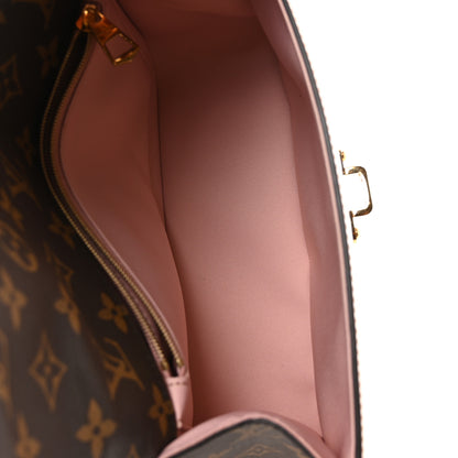 Louis Vuitton Patent Calfskin Monogram Cherrywood PM Rose Ballerine 5 of 11