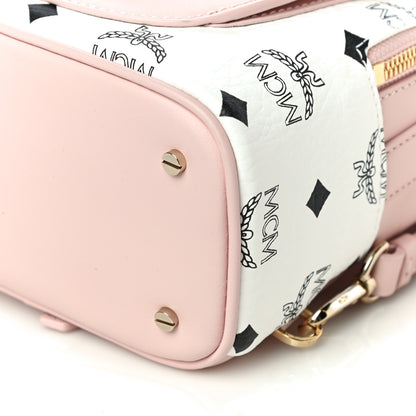MCM Vistetos X-Mini Patricia Backpack Block Pink 8 of 8