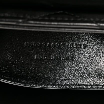 Saint Laurent Calfskin Y Quilted Monogram Small Loulou Crossbody Bag Black 8 of 11